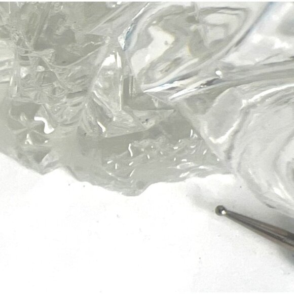 VTG EAPG Pressed Glass Sugar Bowl Two Handles & Intricate Starburst Design READ - Picture 10 of 10